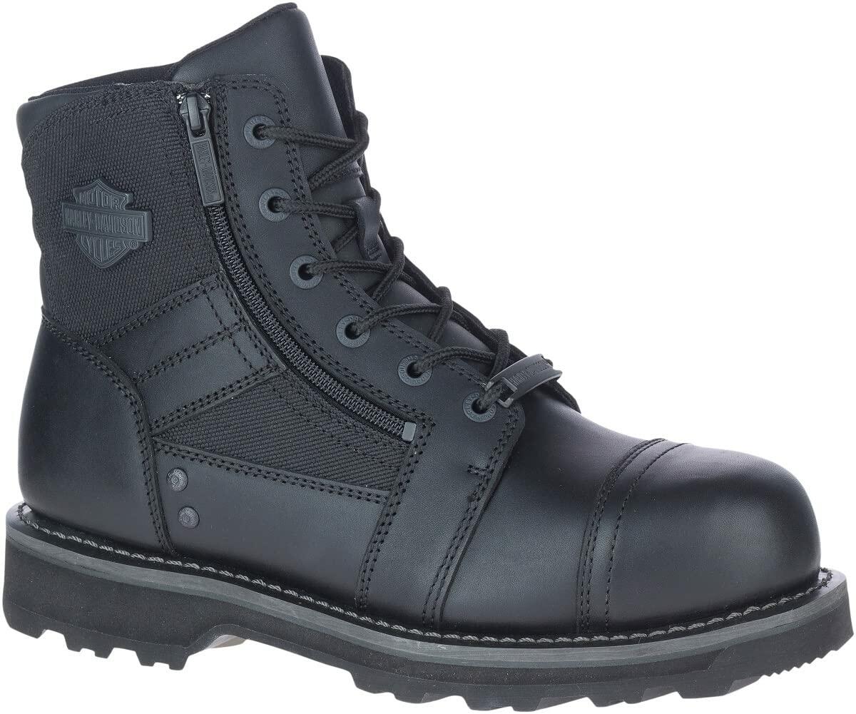 HARLEY-DAVIDSON FOOTWEAR Men's Biker, Moto, Boot Motorcycle