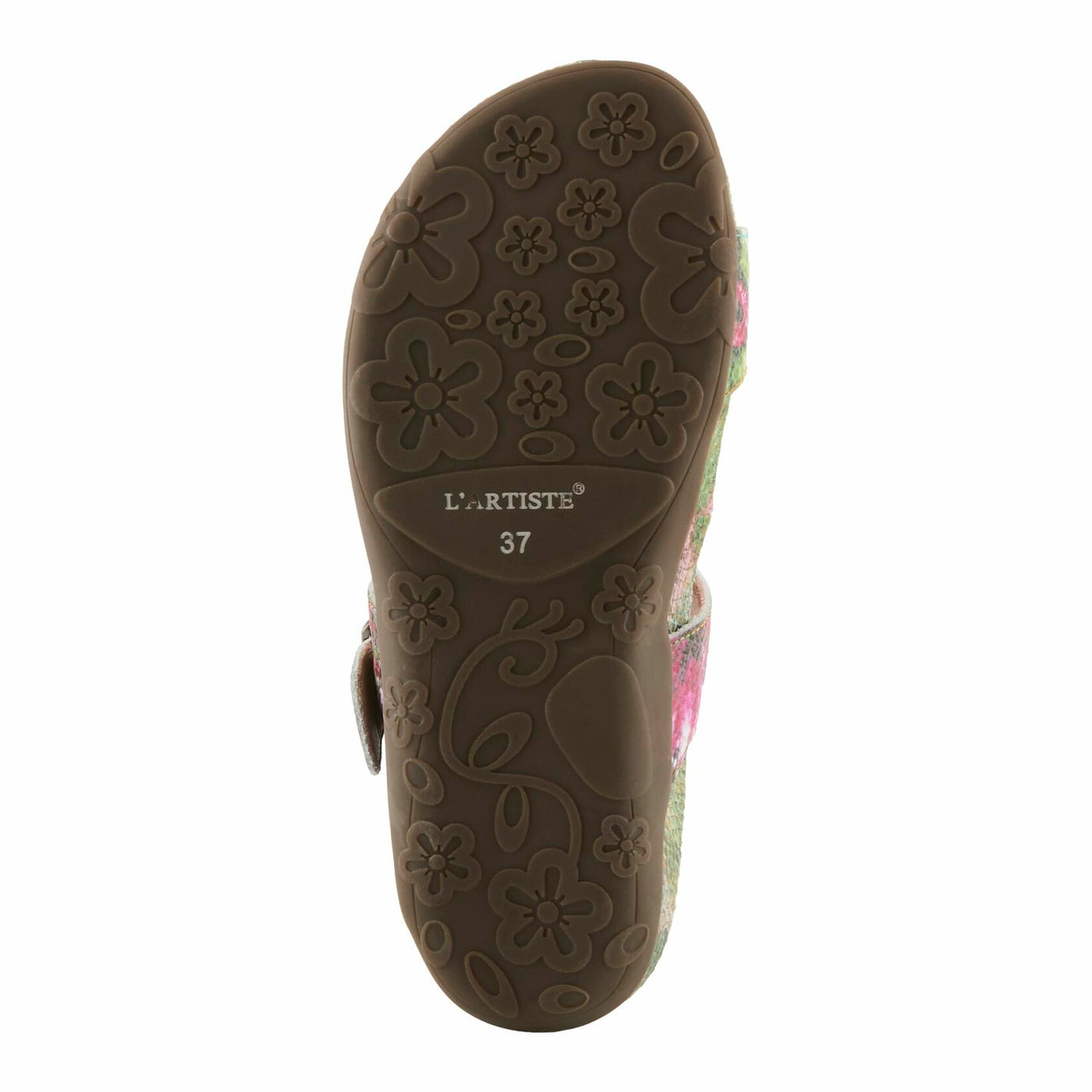 L'Artiste by Spring Step Women's Kindness Sandal, Pink Multi, 9.5-10