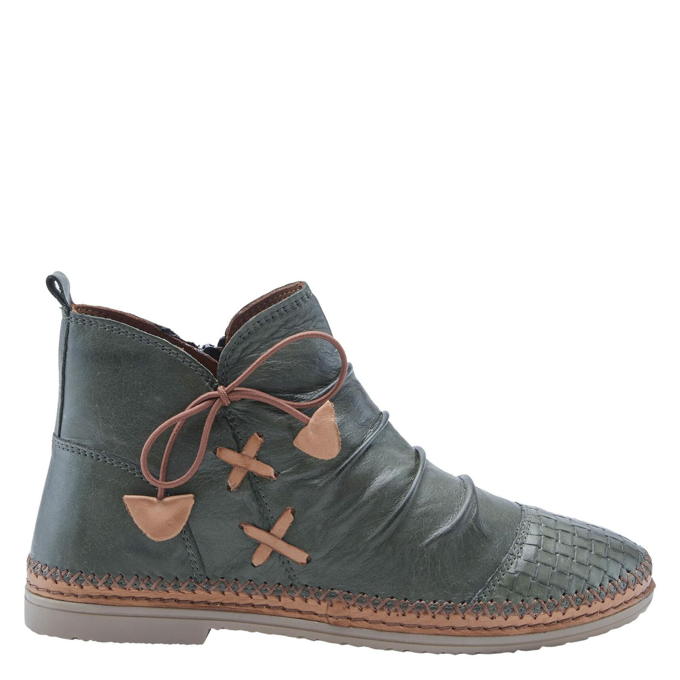 Spring Step Women's Pomeroy Boots Olive Green EU 42 / US 10.5-11