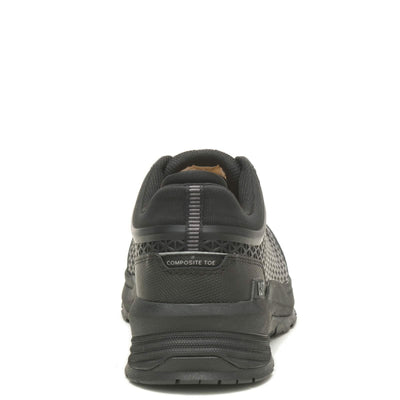 CAT Footwear Men's Streamline 2.0 Composite Toe Work Shoe, Black/Black, 10