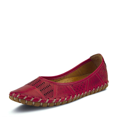 Spring Step Women's Kenyetta Slip-On Shoe Dark Red EU 37/6.5-7