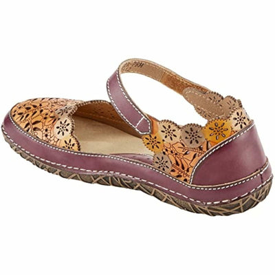 Spring Step L'Artiste Women's Kysandra-Fleur Mary-Jane Shoe Purple Multi EU 36 / US 5.5-6