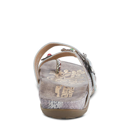L'Artiste by Spring Step Women's Kindness Sandal, Grey Multi, 8.5