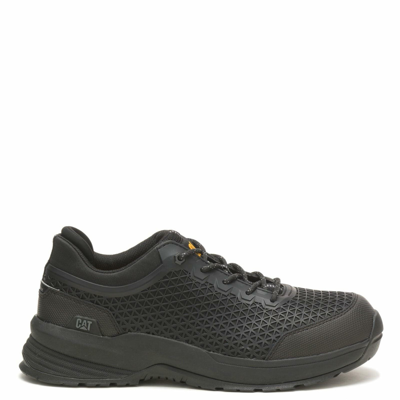 CAT Footwear Men's Streamline 2.0 Composite Toe Work Shoe, Black/Black, 8 Wide
