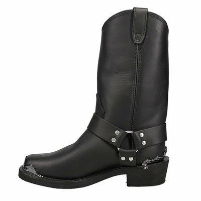 Dingo Men's Chopper Pull on Square Toe Motorcycle Boots