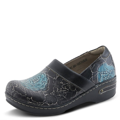 Spring Step L'Artiste Women's Elkayjay Leather Loafer Black Multi EU 42 / US 10.5-11