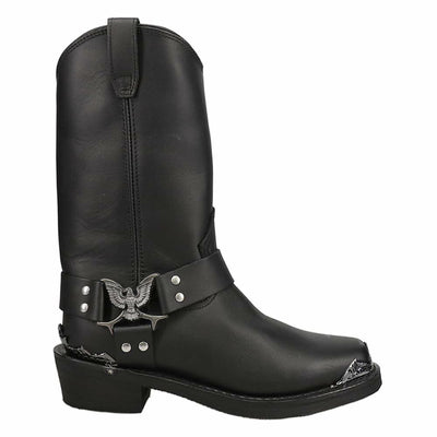 Dingo Men's Chopper Pull on Square Toe Motorcycle Boots