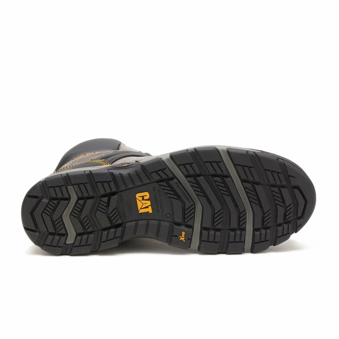 Caterpillar Excavator Superlite Waterproof Carbon Composite Toe Work Boot Men Pewter