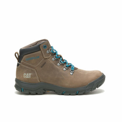 CAT Footwear Women's Mae Waterproof Construction Boot, Bay Leaf, 7