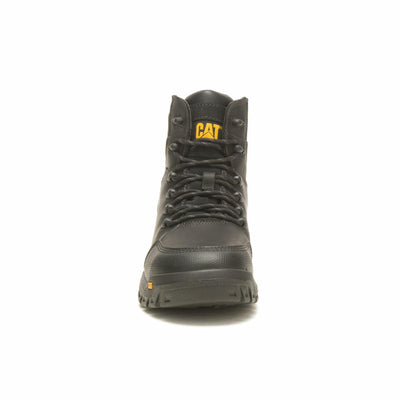Cat Footwear Men's Resorption Composite Toe Waterproof Industrial Boot, Black, 10.5 Wide