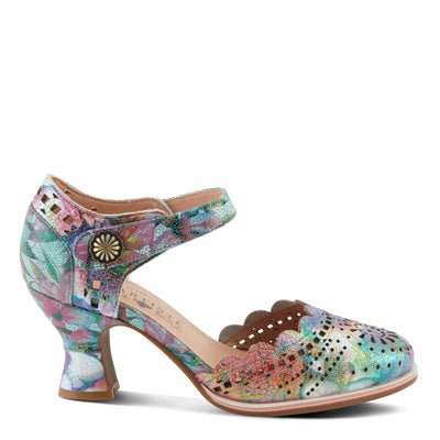 L'Artiste by Spring Step Women's Luxe Pump, Rainbow, 7.5-8