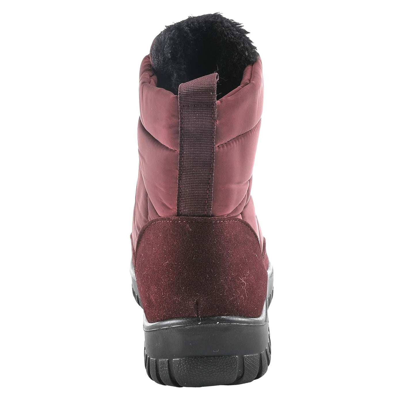 Flexus Spring Step Lakeeffect Boots for Women - Waterproof Ladies Boots with Front Zipper Closure - Women's Snow Boots for Winter - Burgundy Boots EU 37 / US 6.5-7