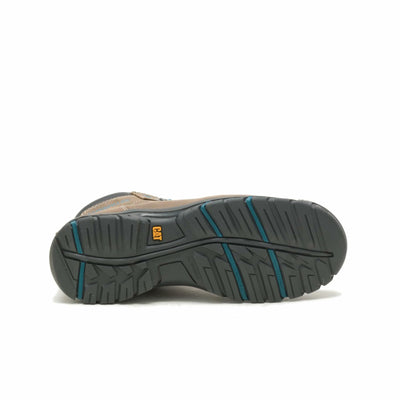 CAT Footwear Women's Mae Waterproof Construction Boot, Bay Leaf, 7