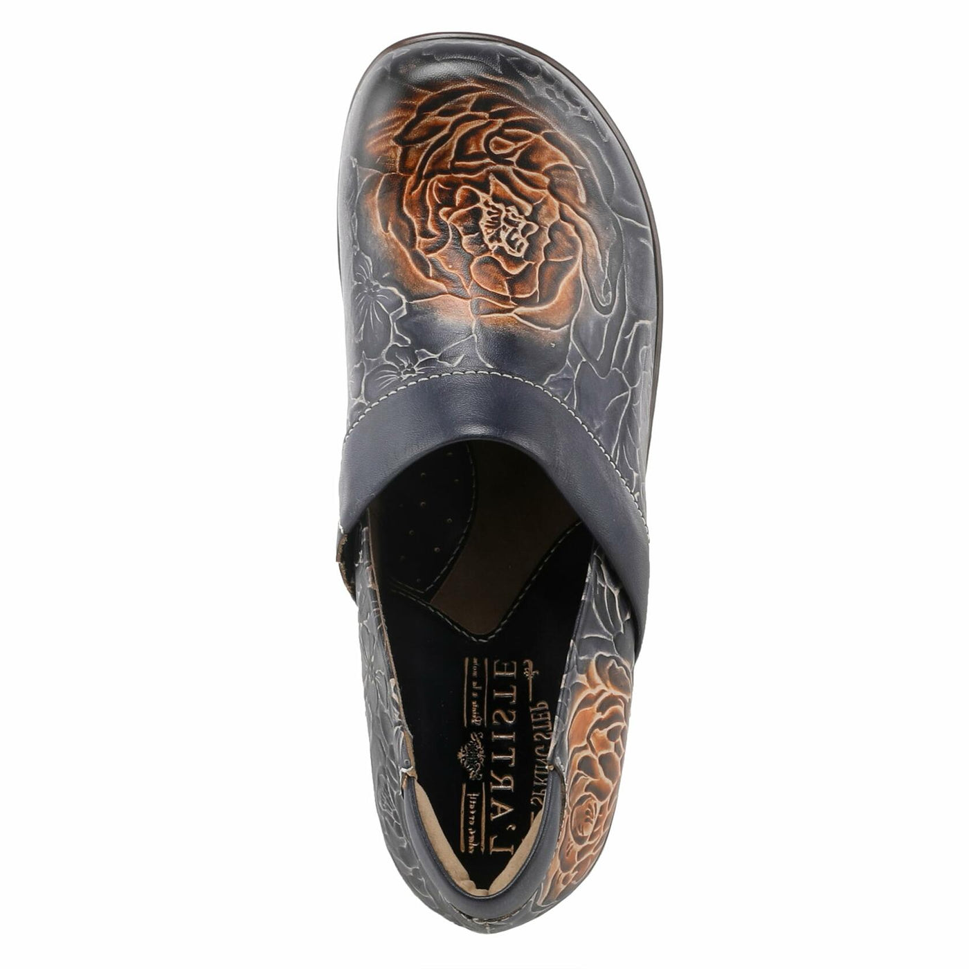 Spring Step L'Artiste Women's Elkayjay Clogs Navy Multi EU 40 / US 9