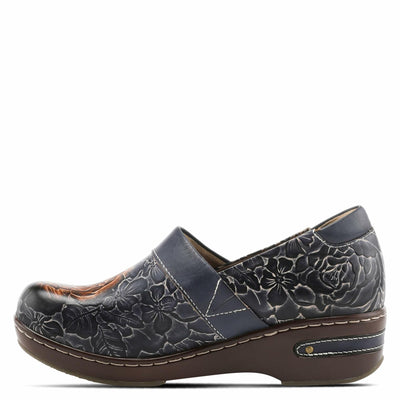 Spring Step L'Artiste Women's Elkayjay Leather Loafer Navy Multi EU 35 / US 5
