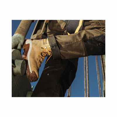 Caterpillar Invader Hi Steel Toe Work Boot Men Honey Reset