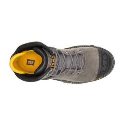 Caterpillar Excavator Superlite Waterproof Carbon Composite Toe Work Boot Men Pewter