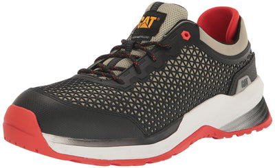 CAT Footwear Men's Streamline 2.0 Composite Toe Work Shoe, Moss Grey/Black, 10