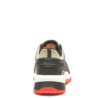 CAT Footwear Men's Streamline 2.0 Composite Toe Work Shoe, Moss Grey/Black, 10