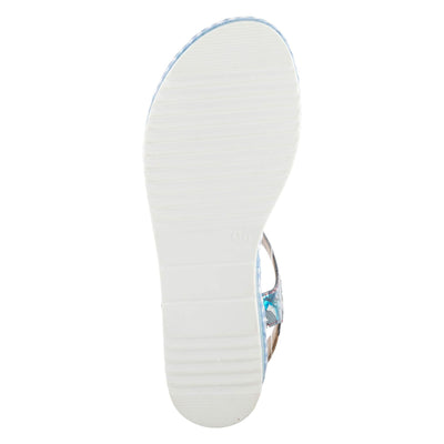 L'Artiste by Spring Step Rhodys Blue Multi EU 36 (US Women's 5.5-6) M