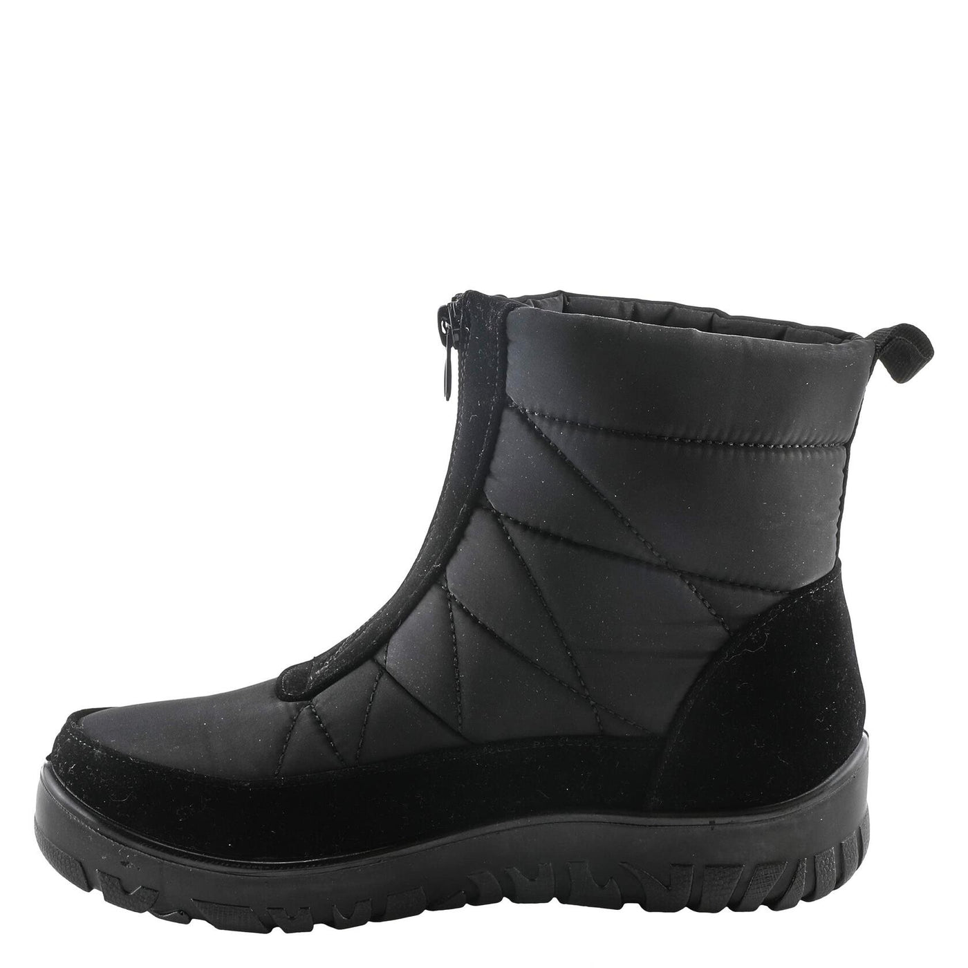 Flexus Spring Step Lakeeffect Boots for Women - Waterproof Ladies Boots with Front Zipper Closure - Women's Snow Boots for Winter - Black Boots EU 40 / US 9