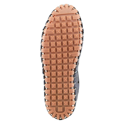 Spring Step Women's Fusaro Shoes, Navy, 8.5