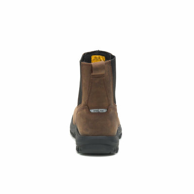 Cat Footwear Men's Wheelbase Steel Toe Work Boot, Clay, 13 Wide