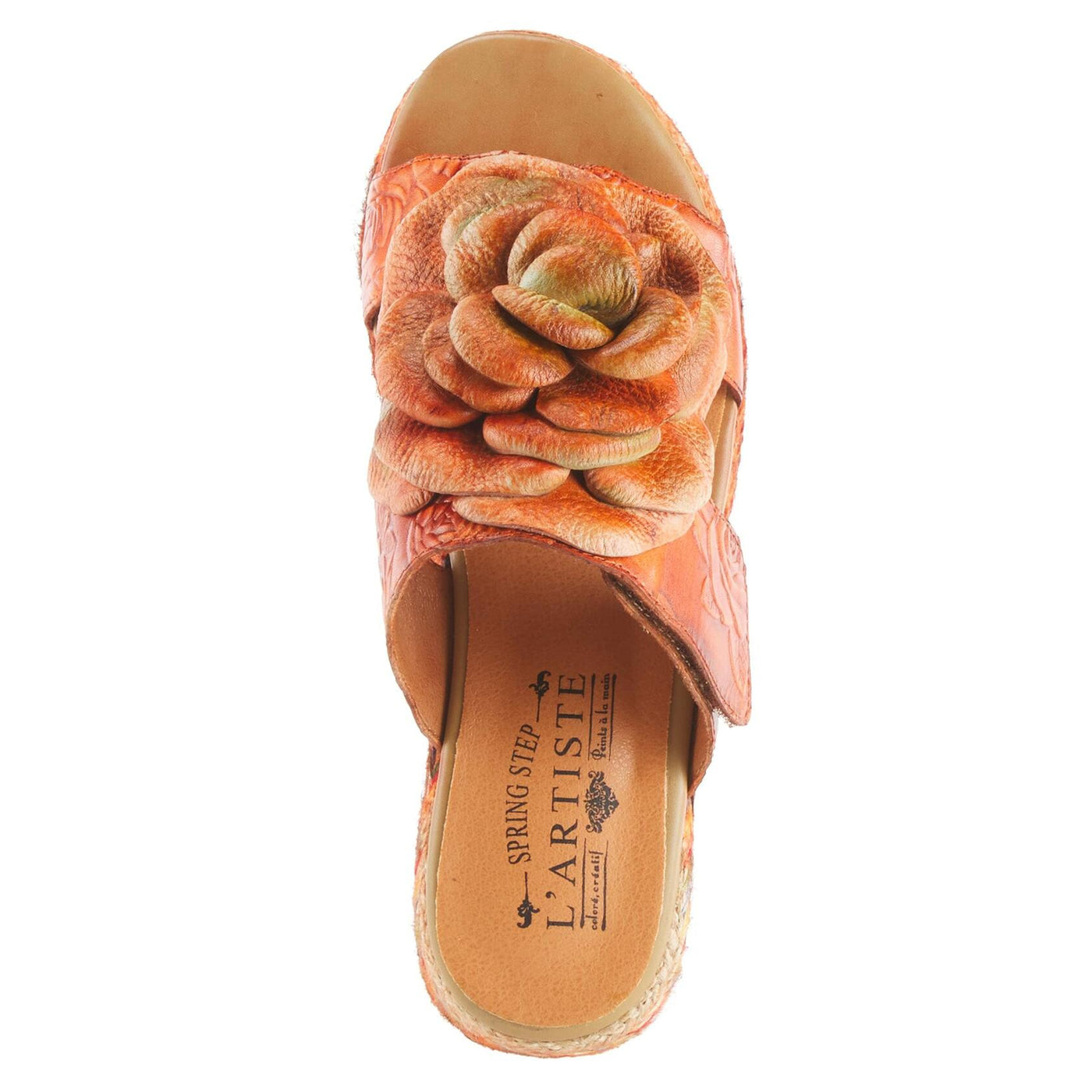 Spring Step L'Artiste Women's Balharbor Sandals Orange EU 37 / US 6.5-7