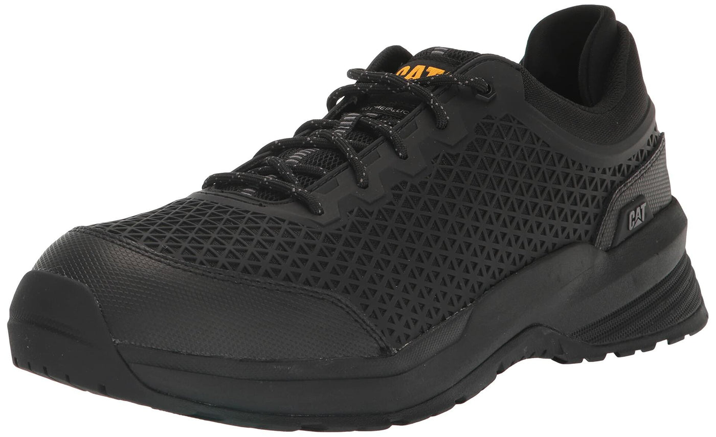 CAT Footwear Men's Streamline 2.0 Composite Toe Construction Shoe, Black/Black, 7.5 Wide