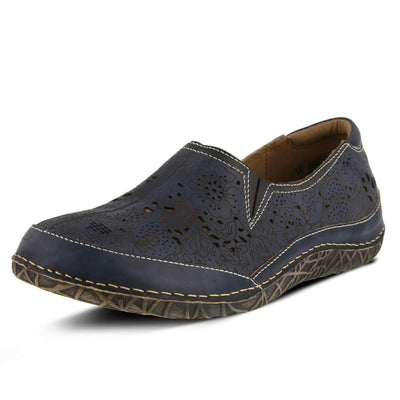 Spring Step L`Artiste Women's Libora Slip-On Shoe Navy EU 40 / US 9