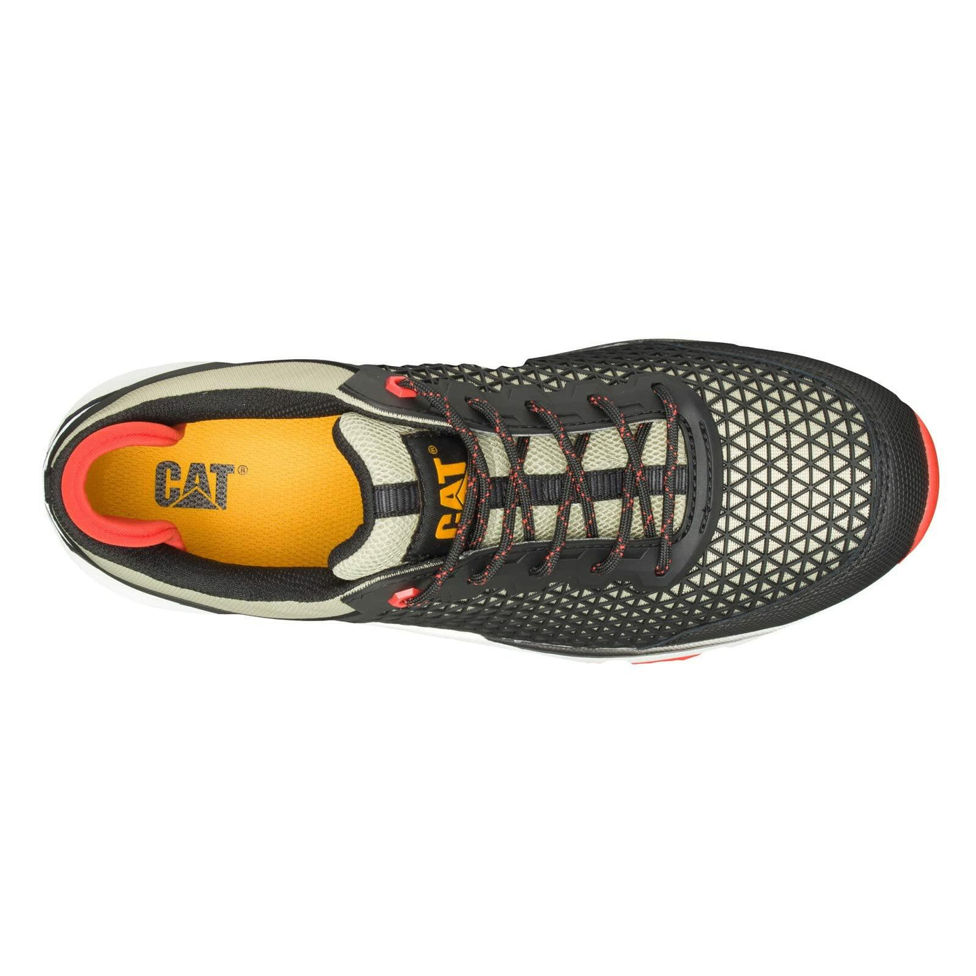 CAT Footwear Men's Streamline 2.0 Composite Toe Construction Shoe, Moss Grey/Black, 7