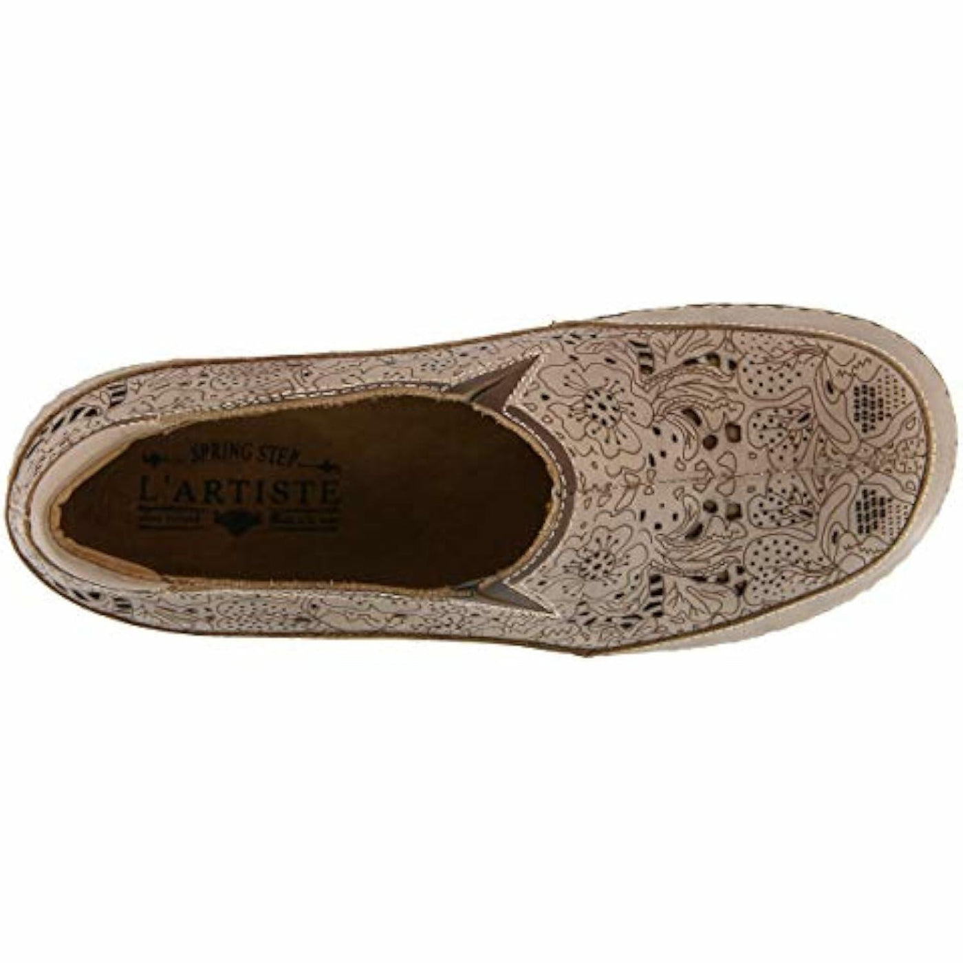 Spring Step L`Artiste Women's Libora Slip-On Shoe Grey EU 39 / US 8.5