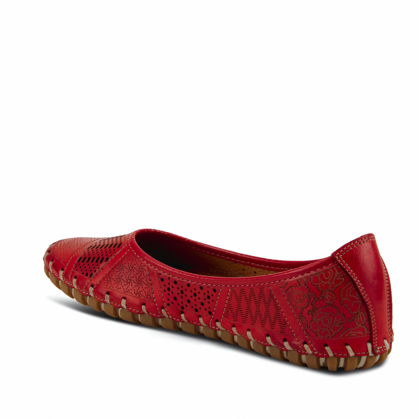 Spring Step Women's Kenyetta Slip-On Shoe Dark Red EU 38/7.5-8