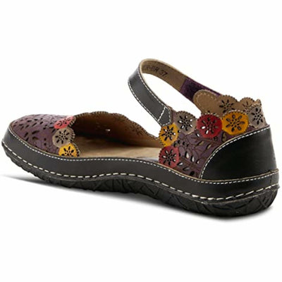 Spring Step L'Artiste Women's Kysandra-Fleur Mary-Jane Shoe Black Multi EU 40 / US 9