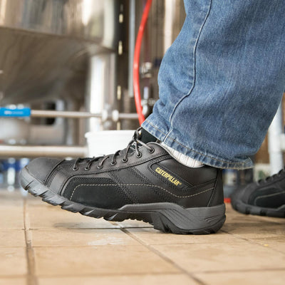 Caterpillar Argon Composite Toe Work Shoe Men Black