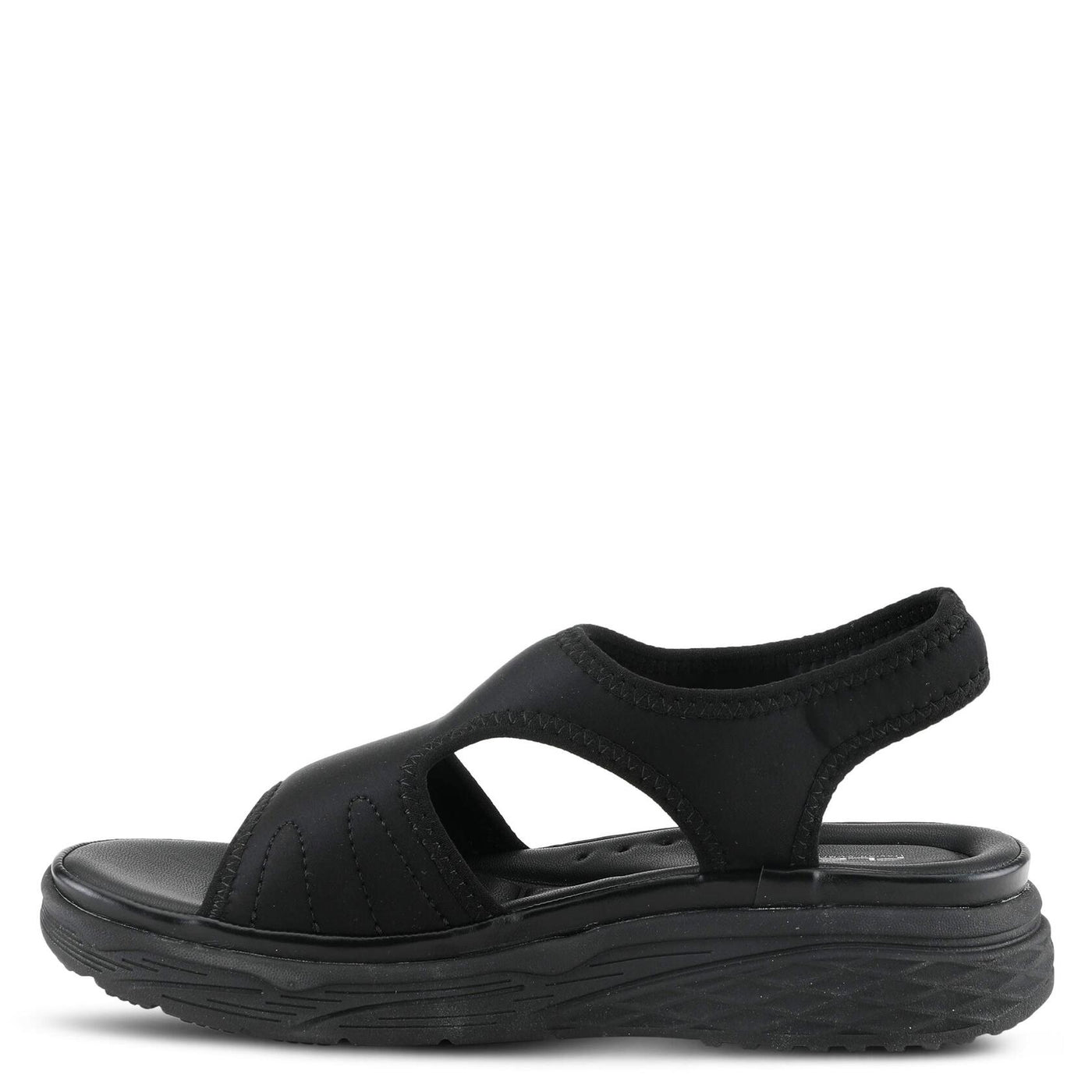 Flexus Women's Marshmello Slingback Sandal Black EU 41 / US 9.5-10