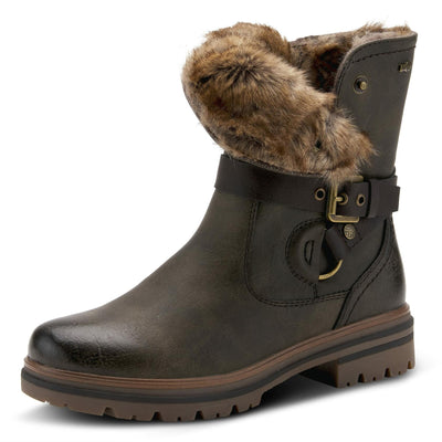 Spring Step Women's Francala Boots Olive Green EU 38 / US 7.5-8