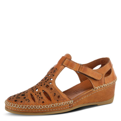 Spring Step Women's Irin T-Strap Shoe Brown EU 39 / US 8.5