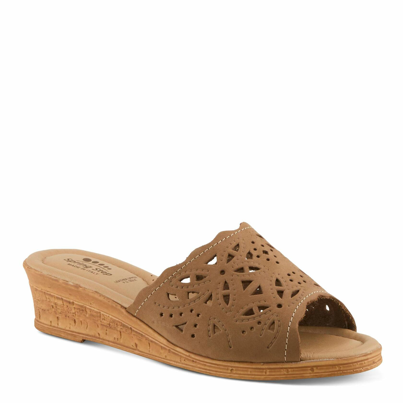 Women's Spring Step Slide Sandals BEIGE 38 M EU, 7.5-8 M