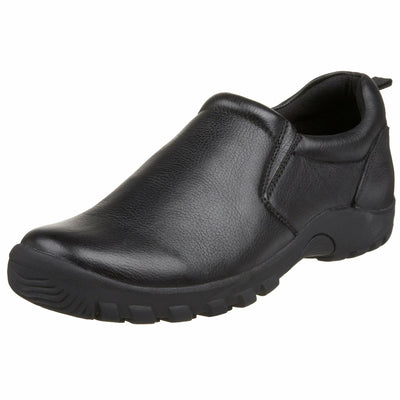 Spring Step Men's Beckham Uniform Dress Shoe, Black, 9.5-10 Medium US