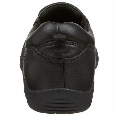 Spring Step Men's Beckham Uniform Dress Shoe, Black, 9.5-10 Medium US