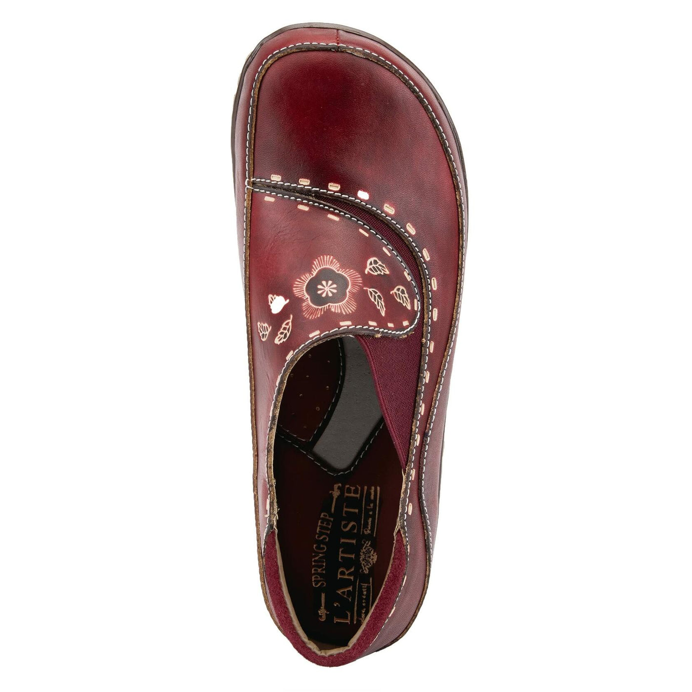 L’Artiste by Spring Step Women's Burbank Slip-On Loafer, Bordeaux, 43 EU/11.5-12 M US