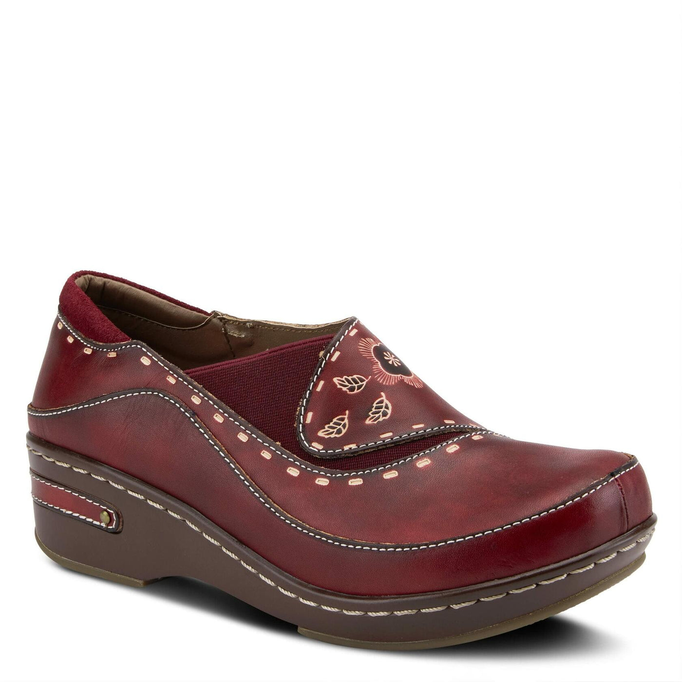 L’Artiste by Spring Step Women's Burbank Slip-On Loafer, Bordeaux, 43 EU/11.5-12 M US