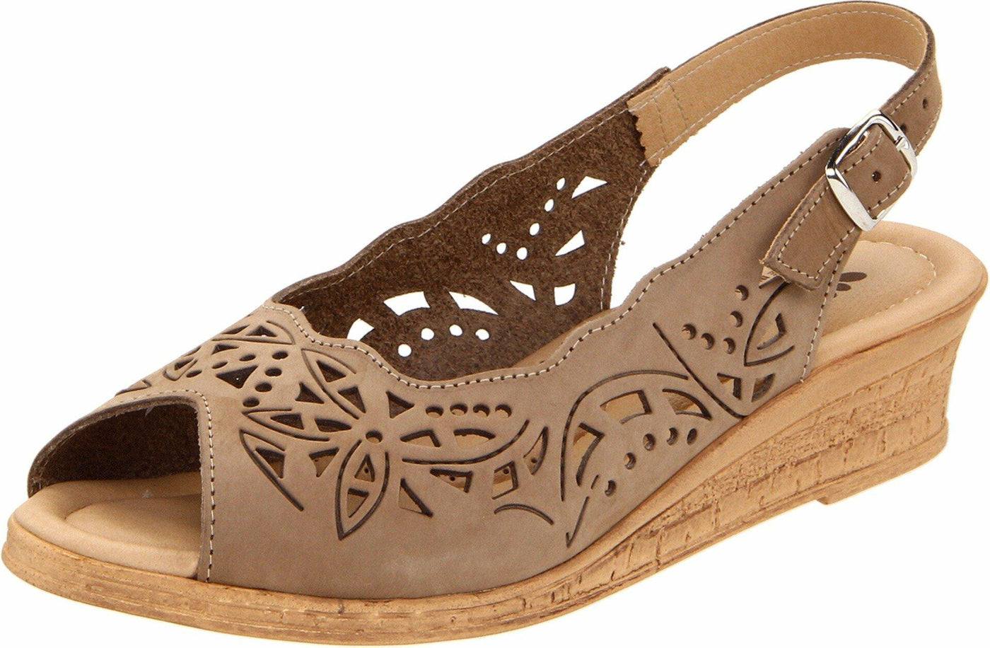 Spring Step Women's Orella Slingback Sandal,Beige,37 EU/6.5 - 7 M US