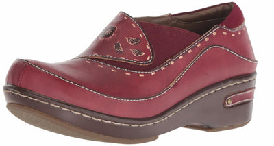 L’Artiste by Spring Step Women's Burbank Slip-On Loafer, Bordeaux, 43 EU/11.5-12 M US