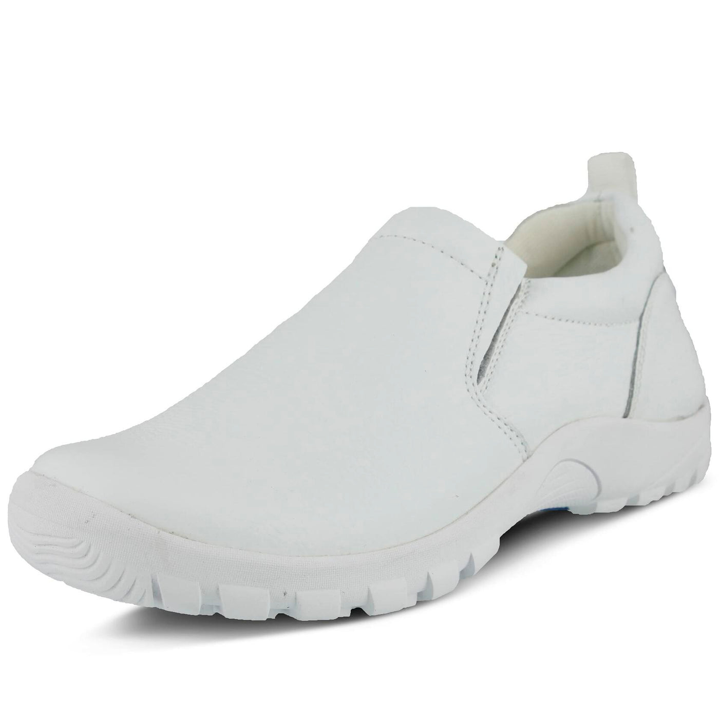 Spring Step Men's Beckham Uniform Dress Shoe, White, 12-12.5