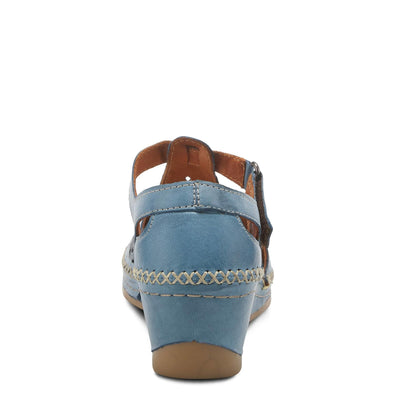 Spring Step Women's Irin T-Strap Shoe Blue EU 38 / US 7.5-8