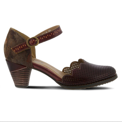 Spring Step L'Artiste Women's Parchelle Ankle Strap Shoe Bordeaux EU 35 / US 5