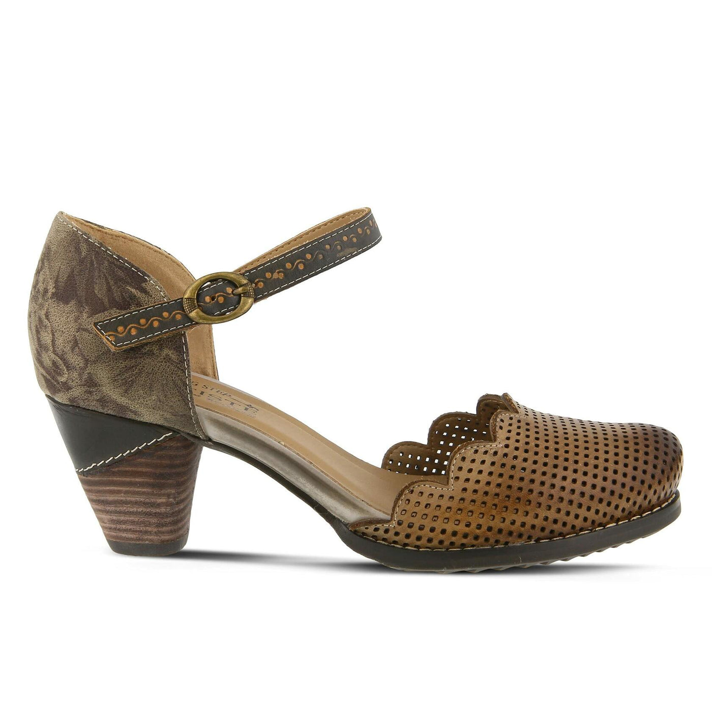 Spring Step L'Artiste Women's Parchelle Mary Jane Flat, Grey, 42 EU/10.5-11 M US