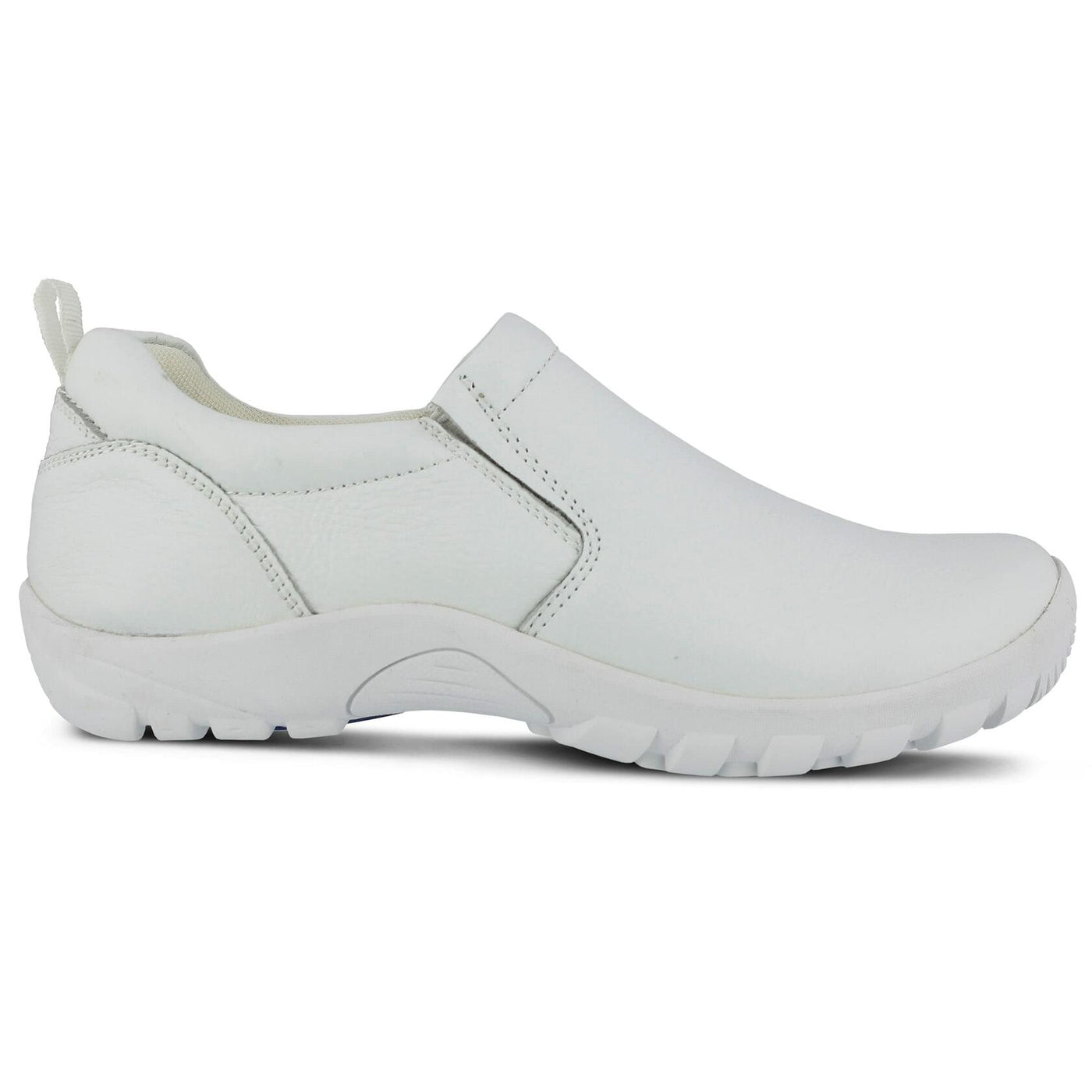 Spring Step Men's Beckham Uniform Dress Shoe, White, 12-12.5